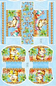 Kit Nécessaire Capivarinhas (6 unidades)