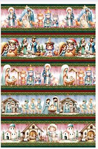 Tricoline digital Menino Jesus (0,55cm x 1,50 de largura)