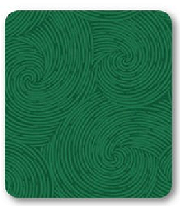 Tricoline estampa Espiral Verde Bandeira (0,50cm x 1,50 de largura)