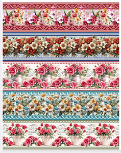 Tricoline digital Laura (0,55cm x 1,50 de largura)