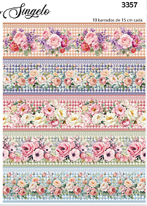 Tricoline digital Singelo (0,55cm x 1,50 de largura)