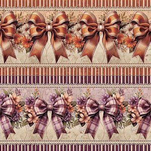 Tricoline digital Laços (55cm x 1,50)