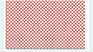 Tricoline Xadrez Enviesado Laranja Escuro (55cm x 1,50)