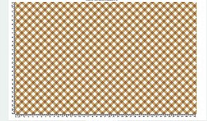 Tricoline Xadrez Enviesado Bege (55cm x 1,50)
