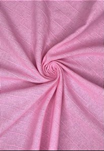 Sacaria trabalhada Colorida, Rosa (1m x 0,72cm)