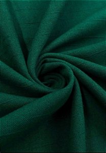 Sacaria trabalhada Colorida, Verde Escuro (1m x 0,72cm)