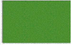 Tricoline Natal para compose Caracol verde (50cm x 1,50)