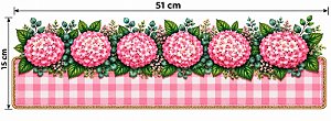 Decalques para tecido DTF GG floral ( 51cm x 15cm)
