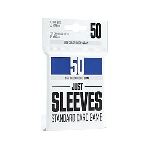 Just Sleeves Standard Card Game Blue - Gamegenic