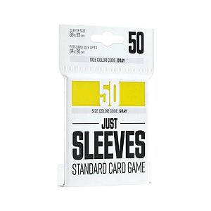 Just Sleeves Standard Card Game Yellow - Gamegenic