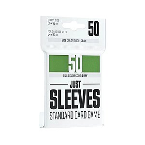 Just Sleeves Standard Card Game Green - Gamegenic