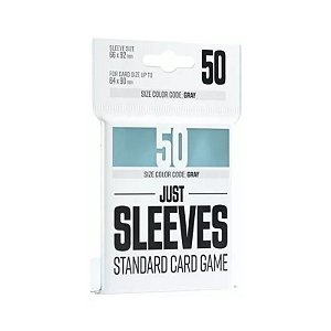 Just Sleeves Standard Card Game Transparente - Gamegenic