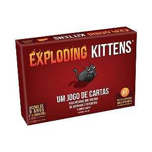 Jogo De Cartas Exploding Kittens - Asmodee