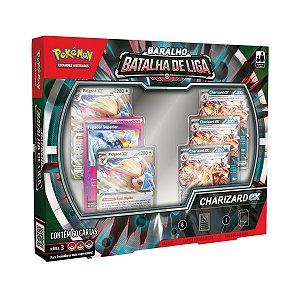 Pokémon TCG Deck Batalha De Liga Charizard Ex - Copag