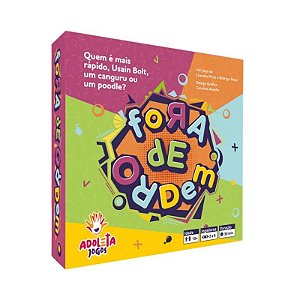 Jogo Fora de Ordem - Adoleta Jogos