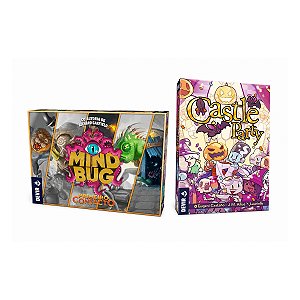 Combo Jogos Rápidos Mindbug + Castle Party - Devir
