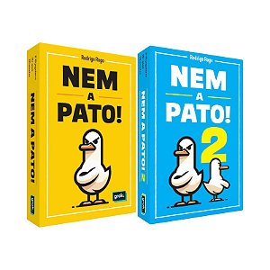 Combo Nem A Pato! 1 + Nem A Pato 2 - Grok Games