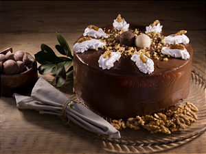 Torta Bombom e Nozes