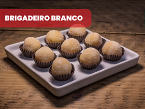 Docinho Brigadeiro Branco unidade