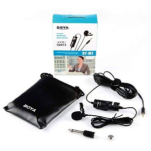 BOYA BY-M1 Microfone de Lapela