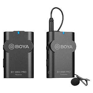 Boya BY-WM4 Pro K-1 Sistema de Microfone Lapela Sem Fio