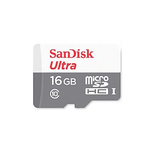 Cartão De Memória SanDisk Ultra Micro SD 16GB