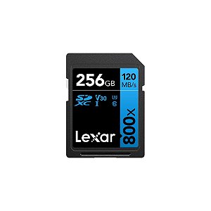 Cartão de Memória Lexar Blue High-Performance 256GB