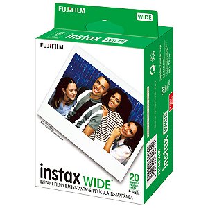 Fujifilm Filme Instax Wide com 20 Fotos