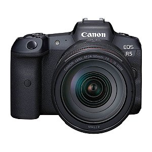 Canon EOS R5 Mirrorless com Lente 24-105mm f/4