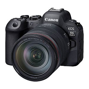 Canon EOS R6 Mark II Mirrorless com Lente 24-105mm f/4
