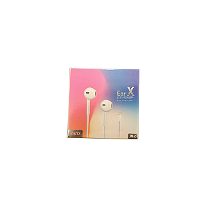 Fone de Ouvido para Iphone Ear X ios 13