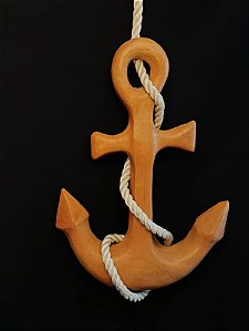 ÂNCORA DECORATIVA EM CERÂMICA