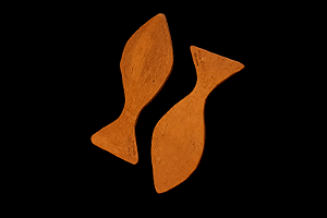 PEIXE DECORATIVO EM CERÂMICA