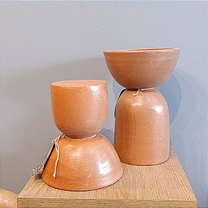 CACHEPÔ EM BARRO ARTESANAL