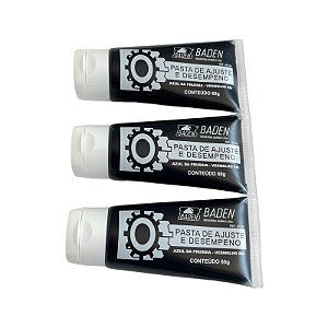Kit 03 Pasta De Ajuste E Desempeno Azul Ap-502 60g Baden