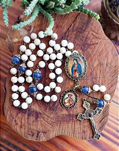 TERÇO GUADALUPE - Grátis Medalha Padre Pio