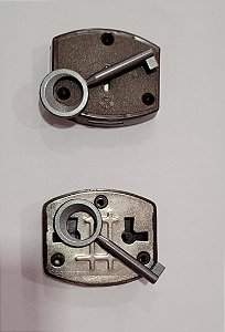 Fechadura Universal Plástica para Guarda Roupa / Armários