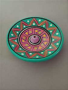 INCENSÁRIO PERUANO PRATO GRANDE VERDE