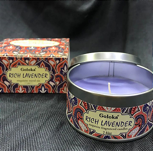 Vela Aromática Goloka Lavanda