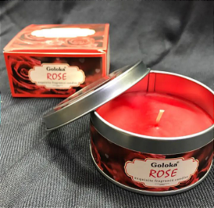 Vela Aromática Goloka Rosas