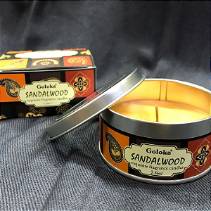 Vela Aromática Goloka Sandalwood