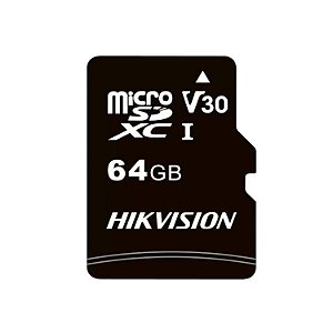 Cartão De Memória Sd Hikvision 64gb Micro+adaptador