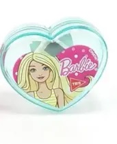 Apontador Barbie Coração verde