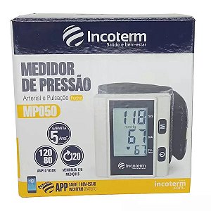 Medidor de pressão pulso digital MP050 INCONTERM