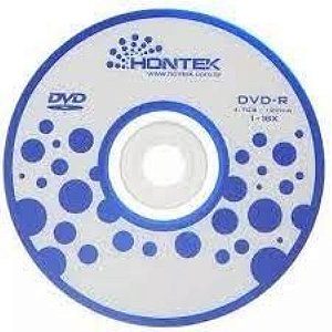 DVD-R Hontek 4,7GB / 120min 05 unidades virgen