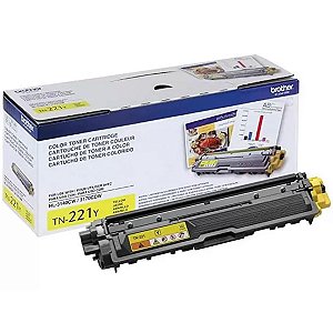 Cartucho Toner - Brother TN-221 Amarelo