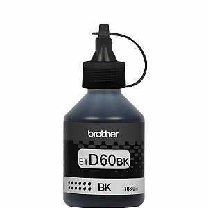 Refil de Tinta Brother - BT D60BK para T510W T710W T910W