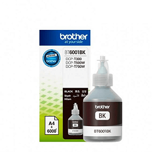 Refil de Tinta - Brother BT 6001 BK Preto 108ml