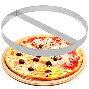 Aro Separador de Sabor 2 Divisórias Profissional em Inox