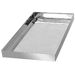 Bandeja em Inox Para Açougue Expositora Freezer Padaria